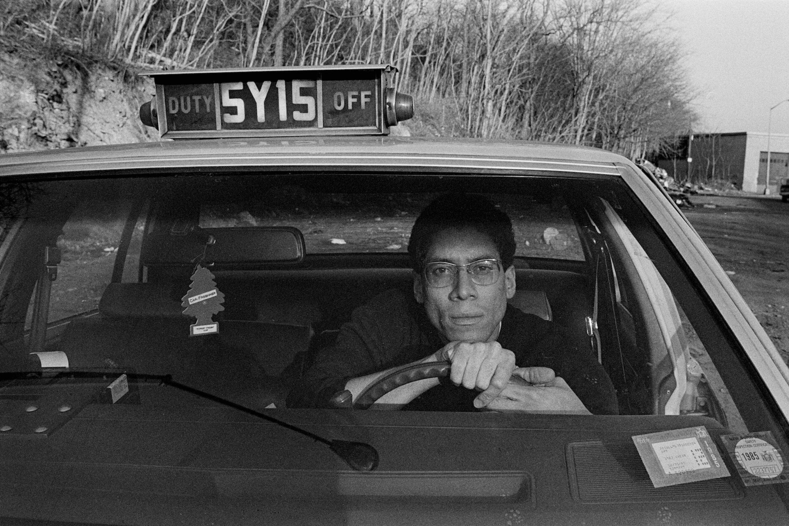 Joseph Rodriguez - TAXI series, Self Portrait, NY 1984